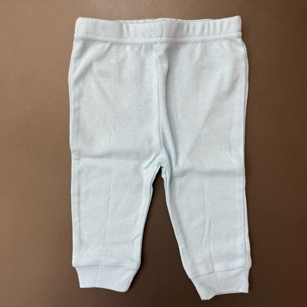 3/$10 🛒🛍️ Rene Rofe Light Blue Kids Leggings Pants - Size 0-6 Months